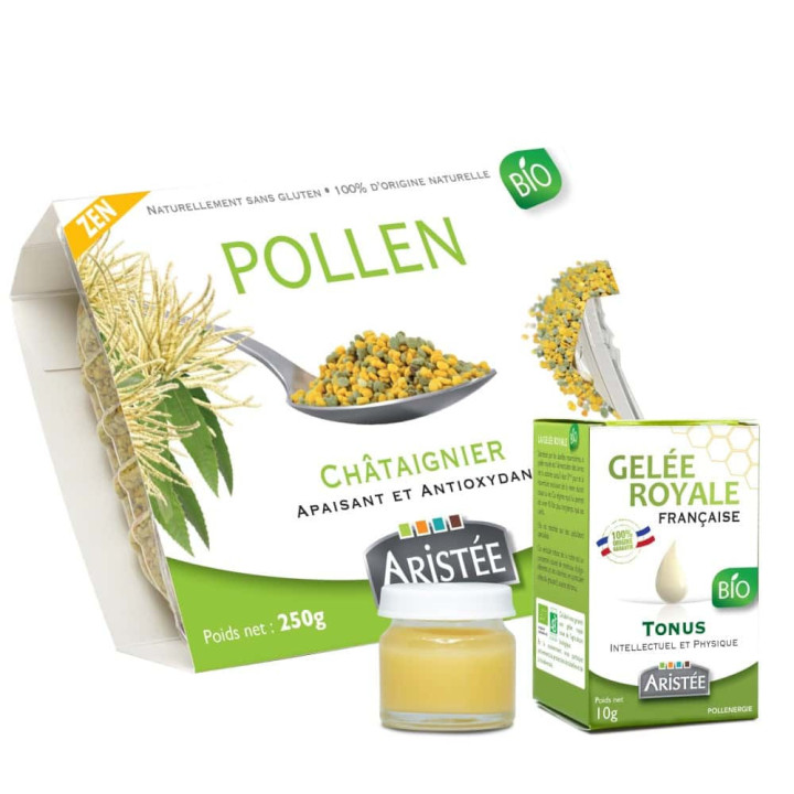 Boost Your Mood and Energy with Organic French Pollen and Fresh Royal Jelly - Stress Relief | Pollenergie.fr