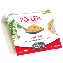 Pollens frais d'Aubépine, naturellement riche en protéines végétales - Les steak de la ruche et des abeilles | Pollenergie.fr