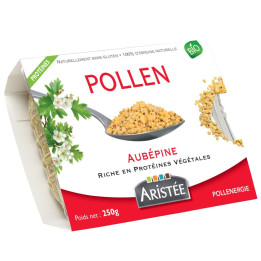 Fresh Organic Hawthorn Bee Pollen, Rich in Plant Proteins and Iron - A Natural Product Collected by Bees | Pollenergie.fr