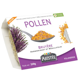 Pollen frais de Bruyère - Équilibre acido-basique et détox - Améliorer la mémoire et la microcirculation | Pollenergie.fr