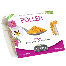 Pollen frais de Ciste "fleurs sauvages", soutien de la sphère intestinale | Fatigue & troubles intestinaux | Pollenergie.fr