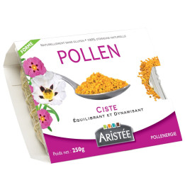 Pollen de Ciste frais, l'aliment Anti-fatigue de la ruche - Probiotique naturel - Equilibre intestinal | Pollenergie.fr