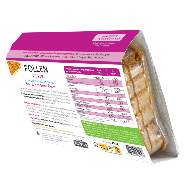 Fresh Cistus Bee Pollen, the hive’s anti-fatigue food - Natural probiotic - Promotes gut health | Pollenergie.fr
