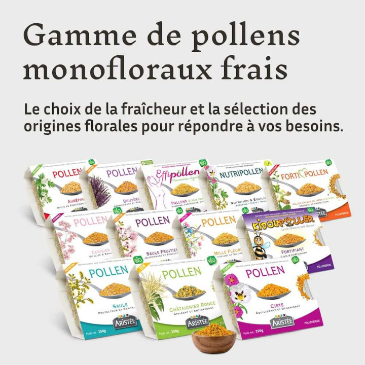 Pollen bio de Saule, protège naturellement l'organisme - Limiter les carences nutritionnelles et convalescence | Pollenergie.fr