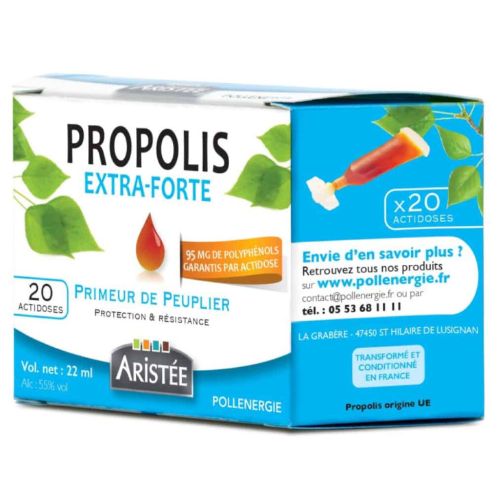 Propolis de Peuplier BIO en dose : protéger la sphère ORL et soutenir son immunité - Antiseptique de la ruche | Pollenergie.fr