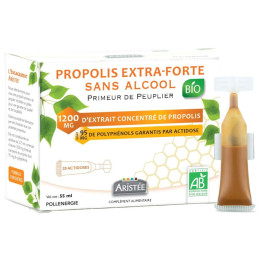 Propolis bio de peuplier sans alcool, bouclier naturel de la ruche - Défenses naturelles des enfants et adultes | Pollenergie.fr