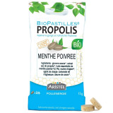Pastilles à la Propolis bio & menthe poivrée sans sucre - Soulager les maux de gorge et protéger la sphère ORL | Pollenergie.fr