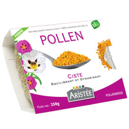 Pollen frais de ciste BIO, allié naturel des intestins et protection - Vitalité physique et intellectuelle | Pollenergie.fr