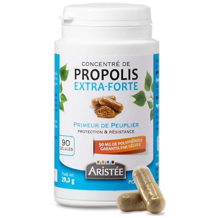 Propolis extra-forte de Peuplier, bouclier naturel de l'organisme -  Antiseptique des abeilles à large spectre| Pollenergie.fr