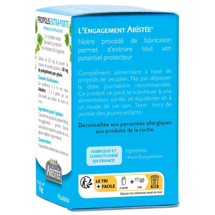 Propolis extra-forte de Peuplier, bouclier naturel de l'organisme -  Antiseptique des abeilles à large spectre| Pollenergie.fr