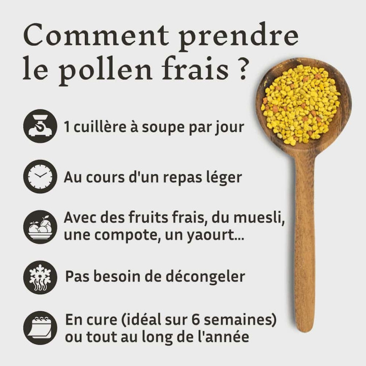 Rééquilibrage alimentaire avec le Pollen frais d'abeille - Mincir naturellement avec les produits de la ruche | Pollenergie.fr
