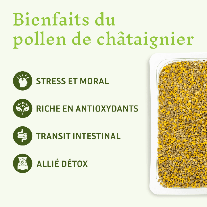 Améliorer son moral et sa vitalité avec le Pollen et la Gelée Royale Fraîche bio française - Action anti-stress | Pollenergie.fr