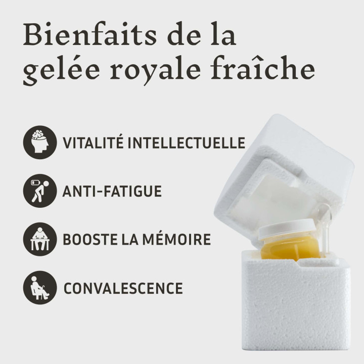 Améliorer son moral et sa vitalité avec le Pollen et la Gelée Royale Fraîche bio française - Action anti-stress | Pollenergie.fr