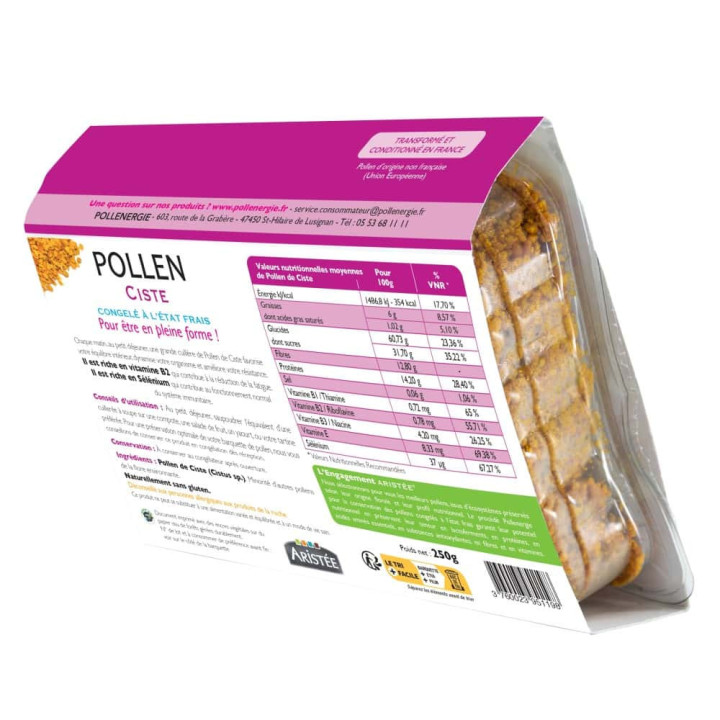 Cure de Pollens spéciale cheveux : retrouvez des Cheveux sains, denses et forts - Pollen de ciste et cerisier | Pollenergie.fr
