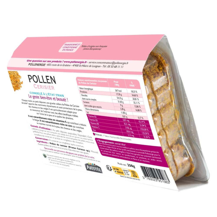Special Hair Pollen Treatment: Restore Healthy, Thick, and Strong Hair - Rockrose and Cherry Blossom Pollen | Pollenergie.fr