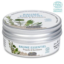 Baume essentiel Propolis & Ravintsara - Soulager bronches et les voies respiratoires naturellement | Pollenergie.fr