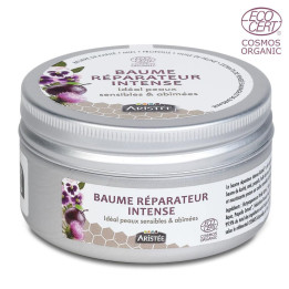 Organic Intensive Repair Balm: Repairs and soothes damaged skin - Honey, Propolis, Plum Oil & Herbs | Pollenergie.fr