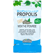 BIOPASTILLES PROPOLIS & MENTHE POIVRÉE BIO