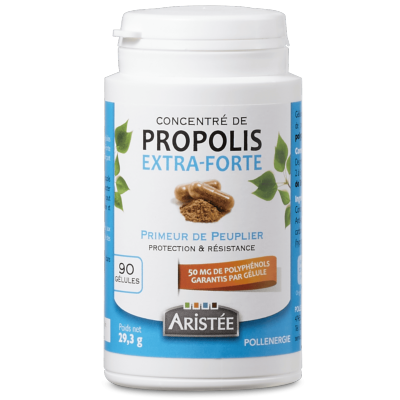 PROPOLIS EXTRA-FORTE DE PEUPLIER - 90 gélules