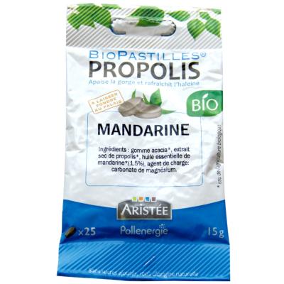 BIOPASTILLES PROPOLIS & MANDARINE BIO