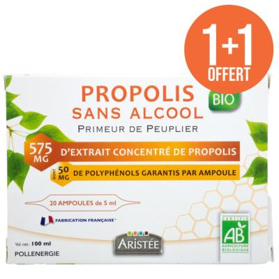 AMPOULES PROPOLIS SANS ALCOOL BIO