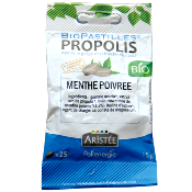 BIOPASTILLES PROPOLIS & MENTHE POIVRÉE BIO