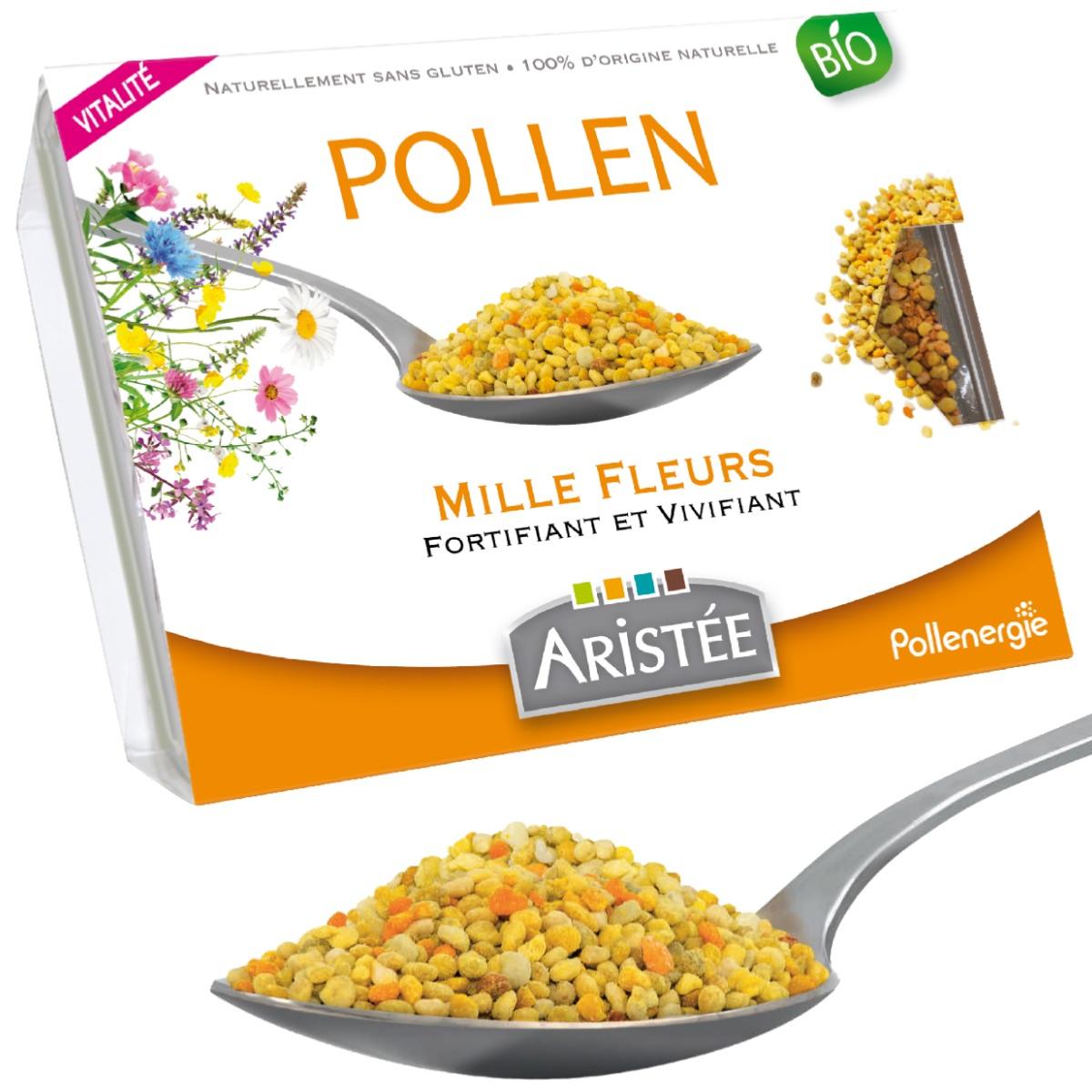 Pollen bio Mille Fleurs  Aliment Vitalité des Abeilles