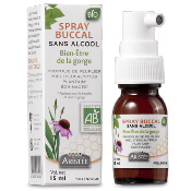 SPRAY BUCCAL SANS ALCOOL PROPOLIS, MIEL & PLANTES BIO