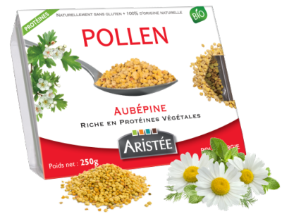Sélection printemps de Pollenergie : pollen d'aubépine