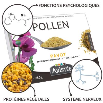 Pollen frais de pavot Aristée®