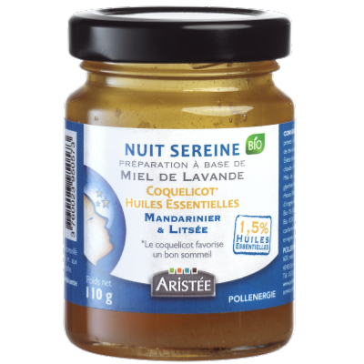 Slection rentre de Pollenergie : miel nuit sereine