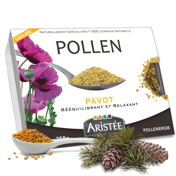 Sélection hivernale de Pollenergie : pollen frais de pavot