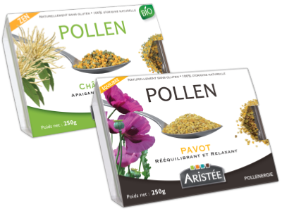 Sélection hivernale de Pollenergie : pollens frais