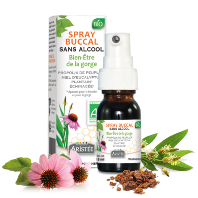 Slection hiver de Pollenergie : spray propolis extra-forte