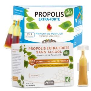 Dosette de propolis extra-forte de peuplier