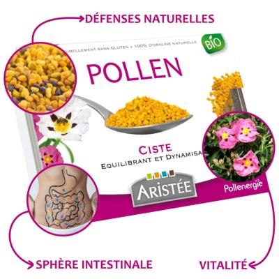 Pollen frais de ciste Aristée®