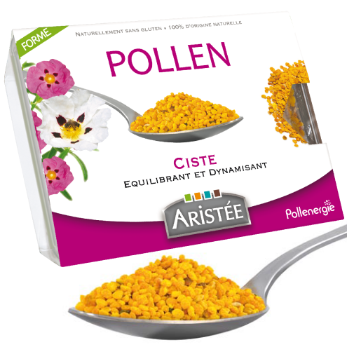 Pollen congelé à l'état frais de ciste Aristée®